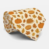 Cravate Motif classique de Thanksgiving (Roulé)