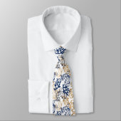 Cravate Motif Classique Rétro de Style Baroque (Attaché)
