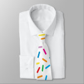 Cravate Motif coloré Arc en ciel (Attaché)