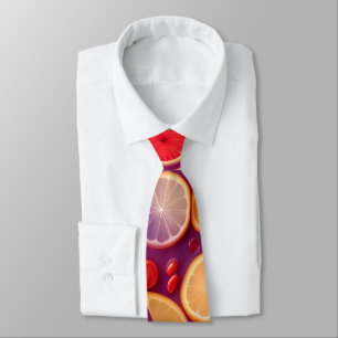 Cravate Motif coloré Campari Soda
