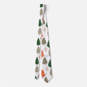 Cravate Motif Coloré Pine Tree (Dos)