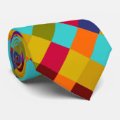 Cravate Motif colorée (Roulé)