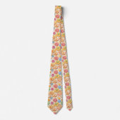 Cravate motif cool carrelé (Devant)