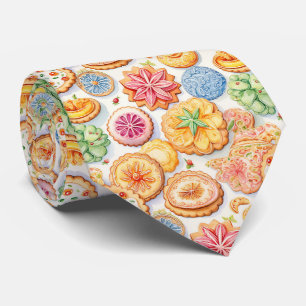 Cravate motif cool carrelé