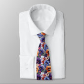 Cravate motif cool carrelé (Attaché)