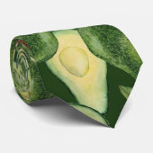 Cravate Motif cool Green Avocado (Roulé)