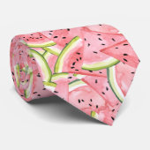 Cravate Motif cool Summer Watermelon (Roulé)