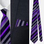 Cravate Motif couleur mignonne rayures<br><div class="desc">Couleur Cute Stripes Motif cravate.</div>