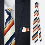 Cravate Motif couleur mignonne rayures<br><div class="desc">Couleur Cute Stripes Motif cravate.</div>
