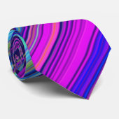 Cravate Motif couleur mignonne rayures (Roulé)