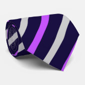 Cravate Motif couleur mignonne rayures (Roulé)