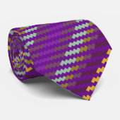 Cravate Motif couleur mignonne rayures (Roulé)