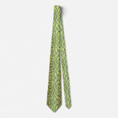 Cravate Motif Créatif Vert Olive (Devant)
