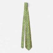 Cravate Motif Créatif Vert Olive (Dos)