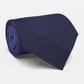 Cravate Motif Cristallisé Teinte Violette (Roulé)