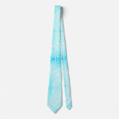 Cravate Motif Crystal Snowflakes (Devant)