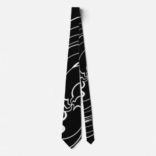 Cravate Motif d'abstraction Swirl