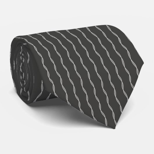Cravate Motif | d'ADN drôle (Roulé)