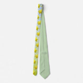 Cravate Motif Daffodique Blooms (Dos)