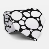 Cravate motif dalmate (Roulé)