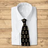 Cravate Motif d'ancre
