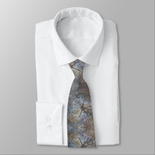 Cravate Motif d'anneau rustique