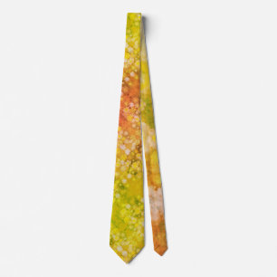 Cravate Motif d'aquarelle Abstraite rétro