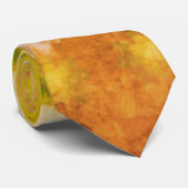 Cravate Motif d'aquarelle Abstraite rétro (Roulé)