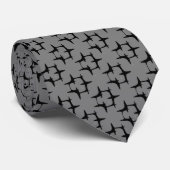 Cravate Motif d'art déco (Roulé)