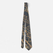 Cravate motif d'art moderne Abstrait (Dos)