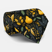 Cravate Motif d'automne (Roulé)