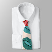 Cravate Motif de baiser (Attaché)