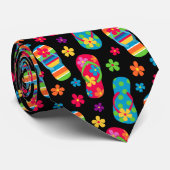 Cravate Motif de bascules électroniques (Roulé)