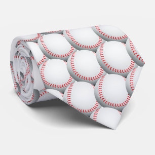 Cravate Motif de baseball   Cadeau sportif