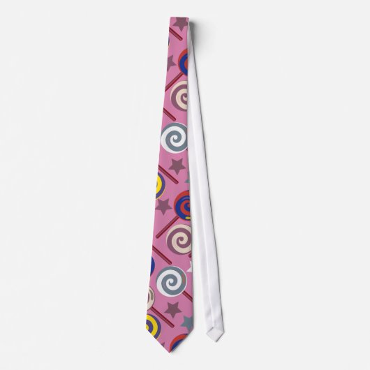 Cravate Motif de bonbons | motif Lollies | lollipop 7 (Devant)