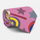 Cravate Motif de bonbons | motif Lollies | lollipop 7 (Roulé)
