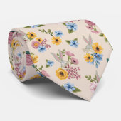 Cravate Motif de broderie florale BUGS BUNNY™ (Roulé)