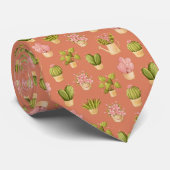Cravate Motif de cactus sauvage (Roulé)