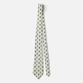 Cravate Motif de cactus sauvage (Devant)
