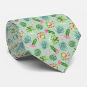 Cravate Motif de cactus sauvage (Roulé)