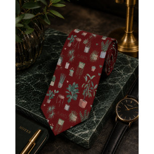 Cravate Motif de cactus sauvage