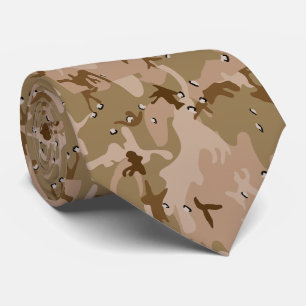 Cravate Motif de camouflage DCU Tri Color Desert