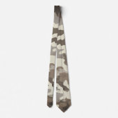 Cravate Motif de camouflage militaire d'hiver (Dos)