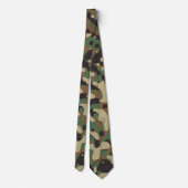Cravate Motif de camouflage militaire numérique pour les z (Dos)