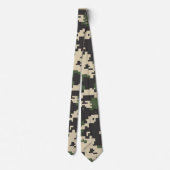 Cravate Motif de camouflage numérique vert (Dos)