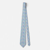 Cravate Motif de camouflage pastel (Devant)