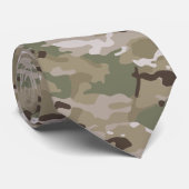 Cravate Motif de camouflage tactique (Roulé)