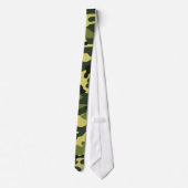 Cravate Motif de camouflage vert (Dos)
