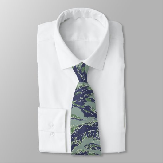Cravate Motif de camouflage vert Tigerstripe (Attaché)