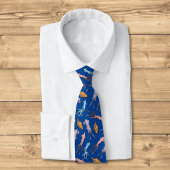 Cravate Motif de caricatures de calmar
